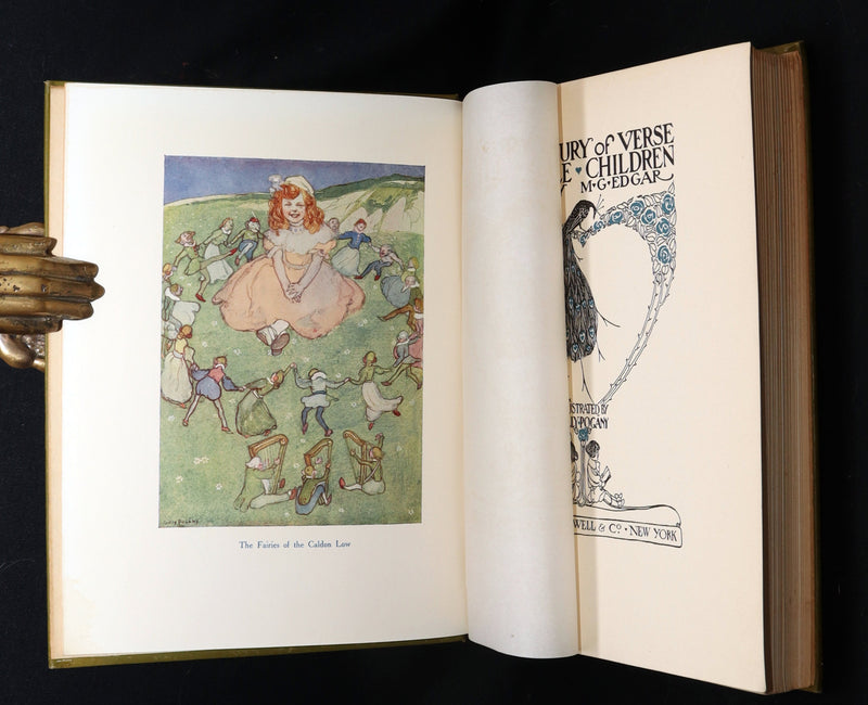 1908 Rare - A Treasury of Verse for Little Children Illustrated by Willy Pogany