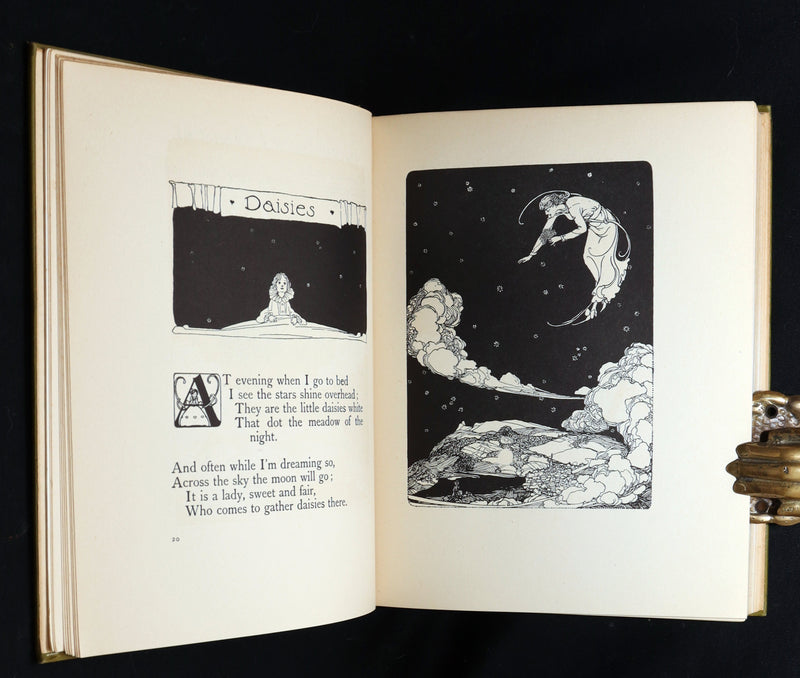 1908 Rare - A Treasury of Verse for Little Children Illustrated by Willy Pogany