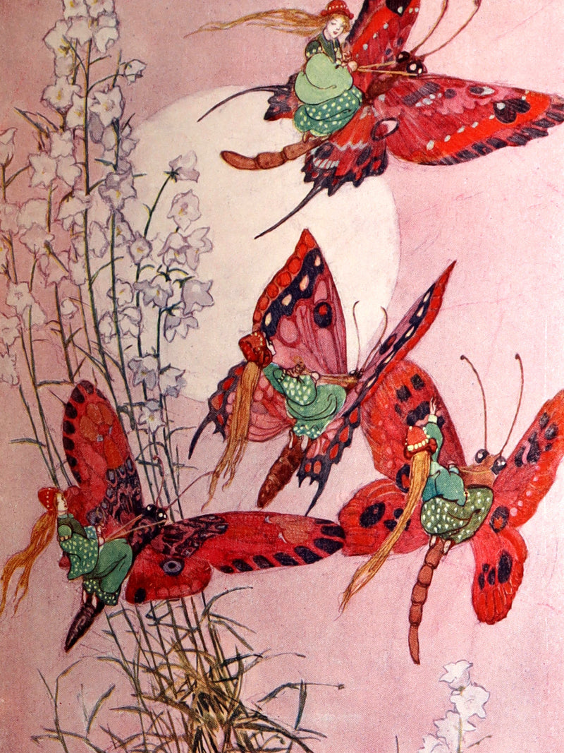 1908 Rare - A Treasury of Verse for Little Children Illustrated by Willy Pogany