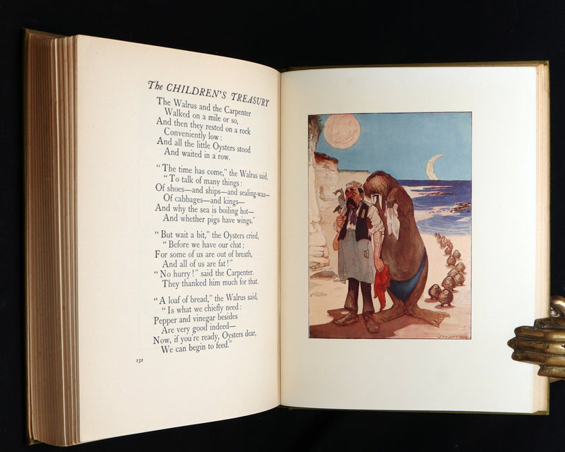 1908 Rare - A Treasury of Verse for Little Children Illustrated by Willy Pogany