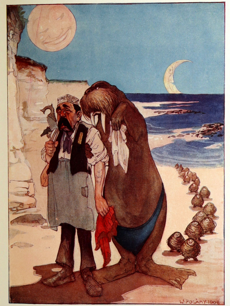 1908 Rare - A Treasury of Verse for Little Children Illustrated by Willy Pogany