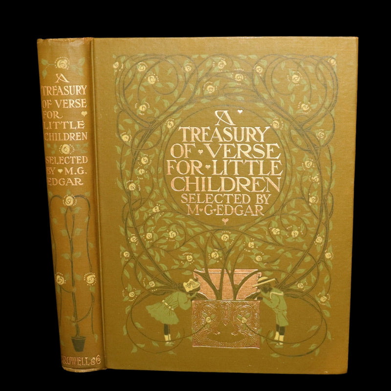 1908 Rare - A Treasury of Verse for Little Children Illustrated by Willy Pogany