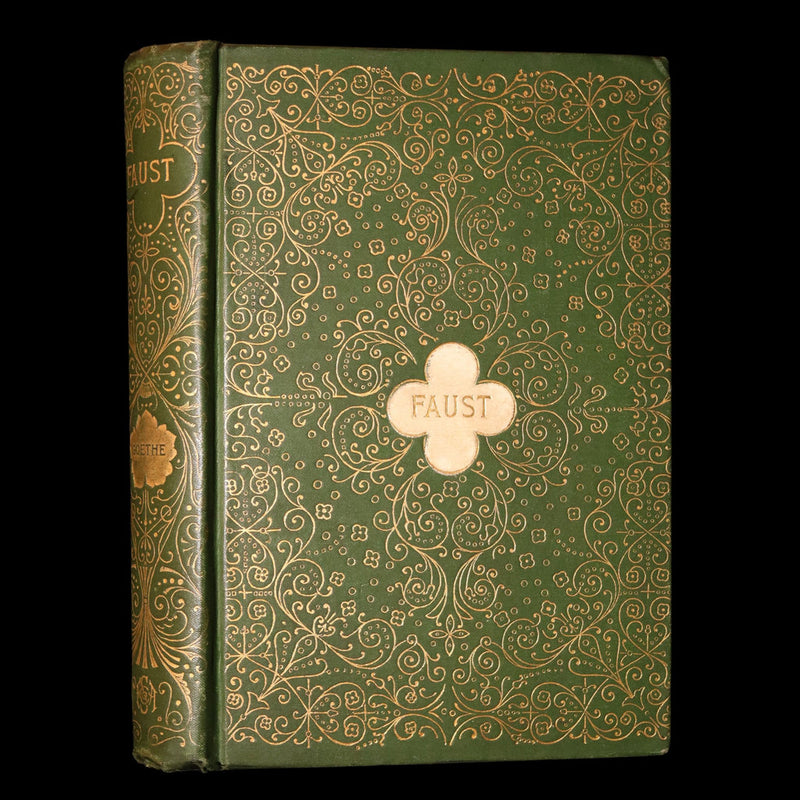 1890 Rare Book - Faust by  Goethe llustrated by Frederick J. Boston