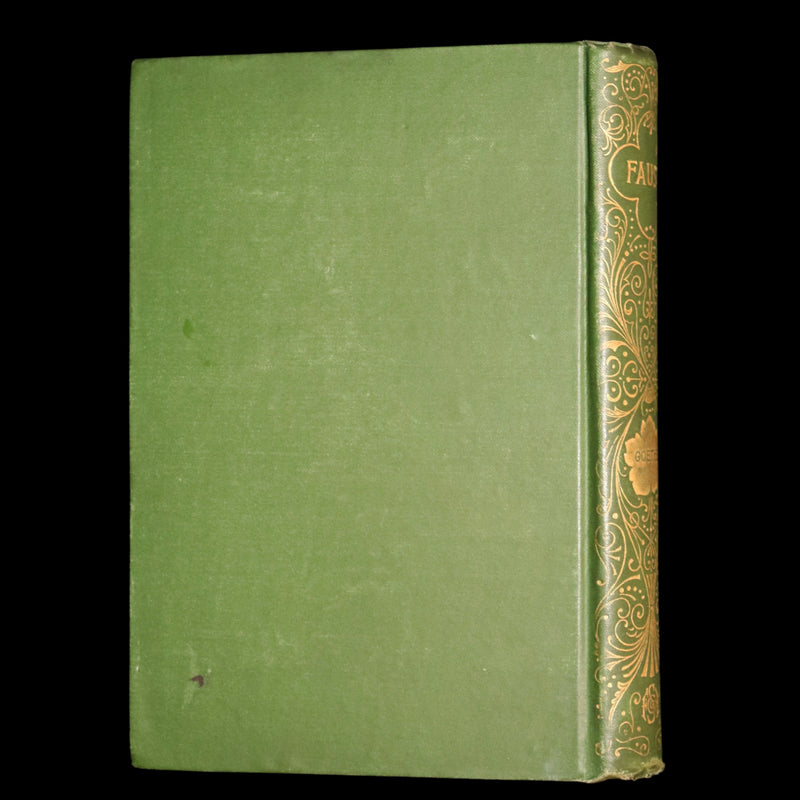 1890 Rare Book - Faust by  Goethe llustrated by Frederick J. Boston