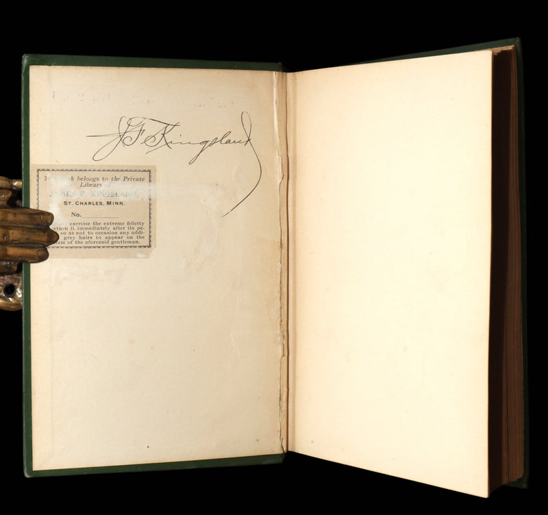 1890 Rare Book - Faust by  Goethe llustrated by Frederick J. Boston