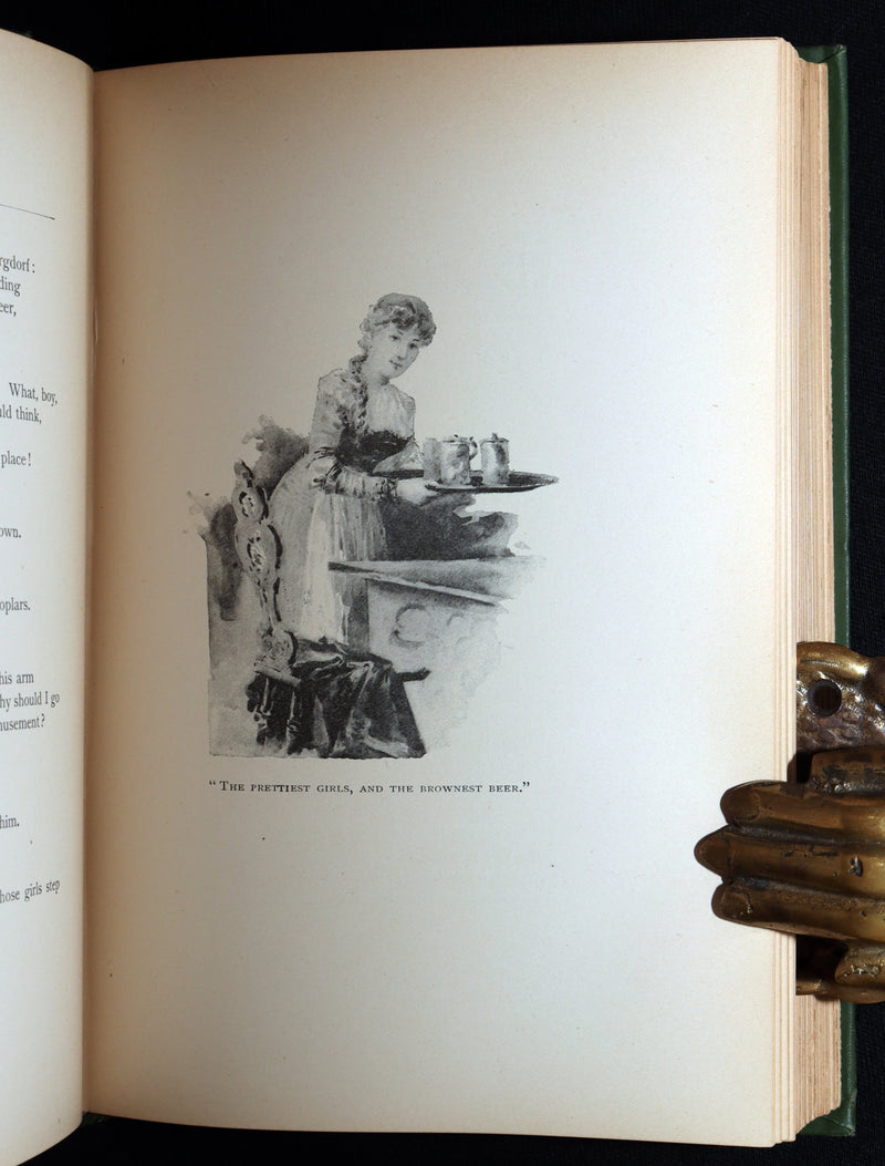 1890 Rare Book - Faust by  Goethe llustrated by Frederick J. Boston