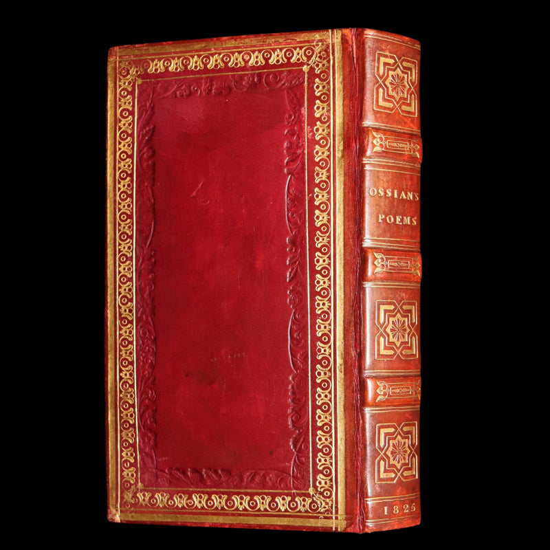 1825 Rare Book - The Poems of Ossian by James Macpherson