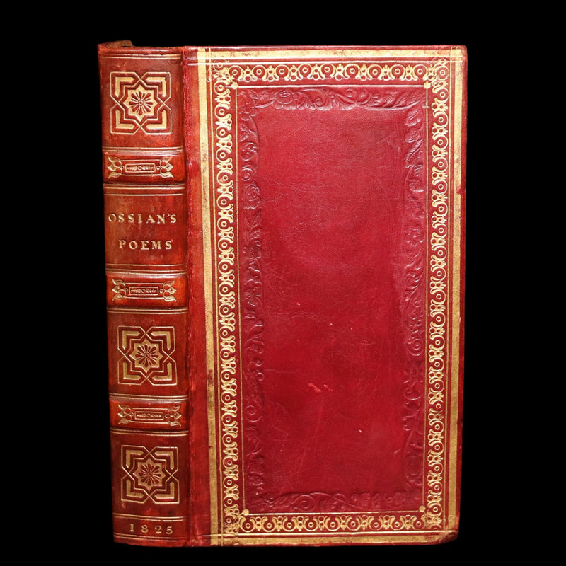 1825 Rare Book - The Poems of Ossian by James Macpherson