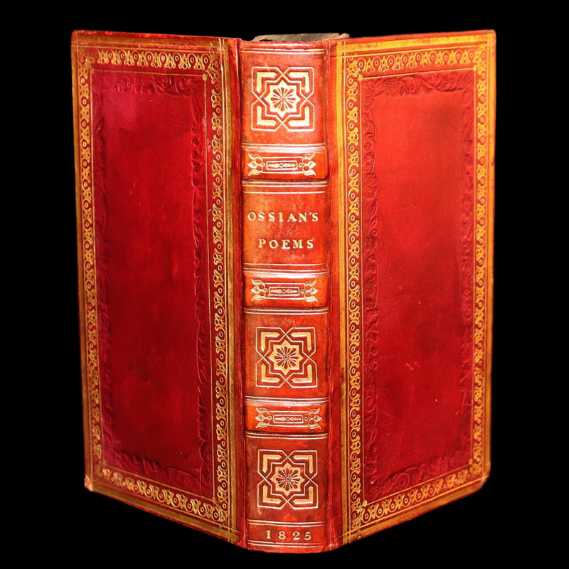 1825 Rare Book - The Poems of Ossian by James Macpherson