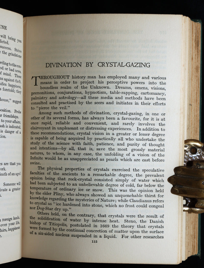 1935 Rare Book - The Complete Book of Fortune and Other Methods Of Divination