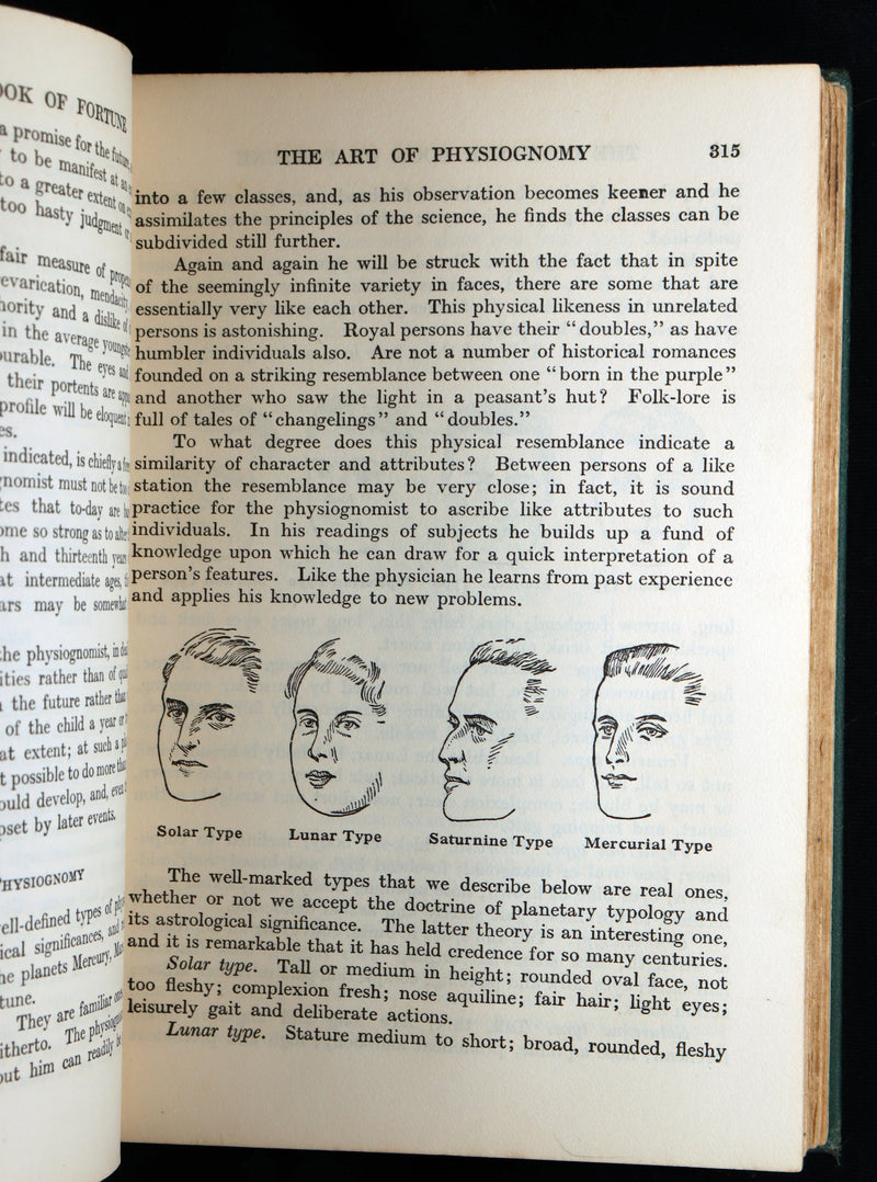 1935 Rare Book - The Complete Book of Fortune and Other Methods Of Divination