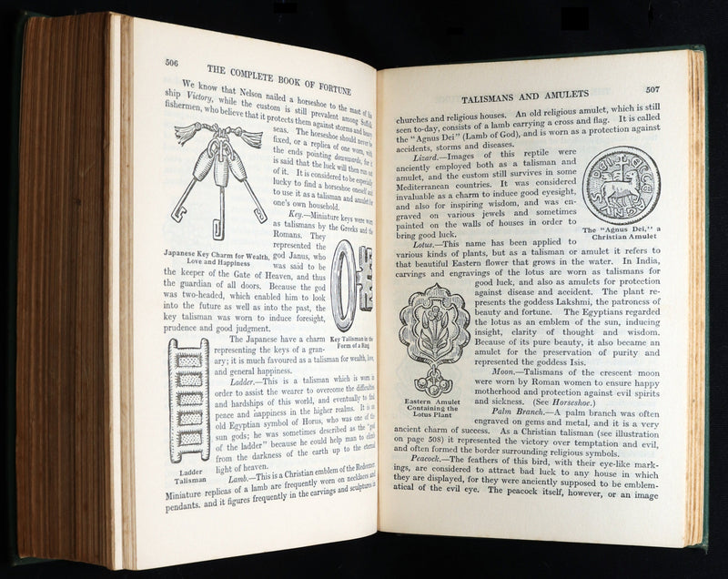 1935 Rare Book - The Complete Book of Fortune and Other Methods Of Divination
