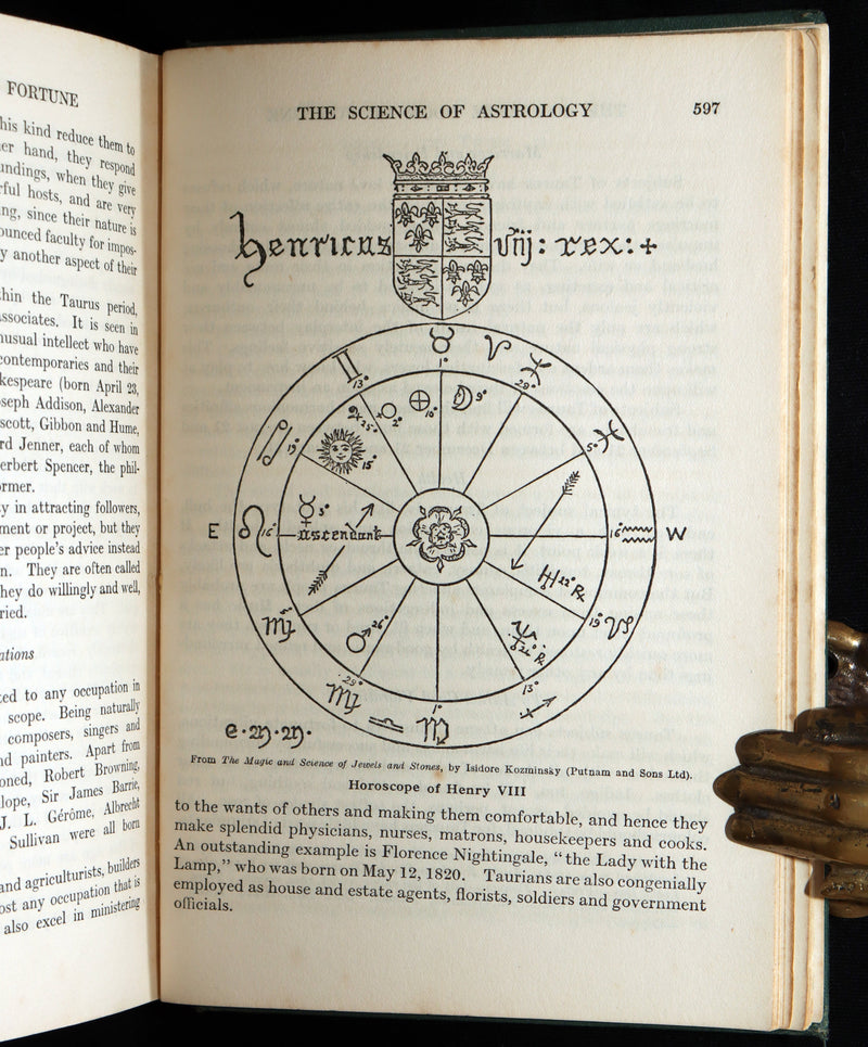 1935 Rare Book - The Complete Book of Fortune and Other Methods Of Divination