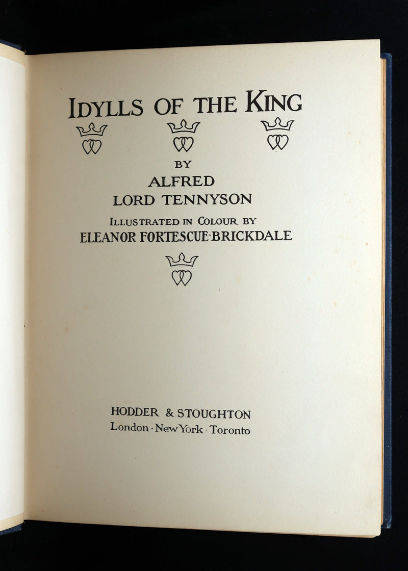 1911 Pre-Raphaelite Edition - Idylls of the King by Eleanor Fortescue Brickdale