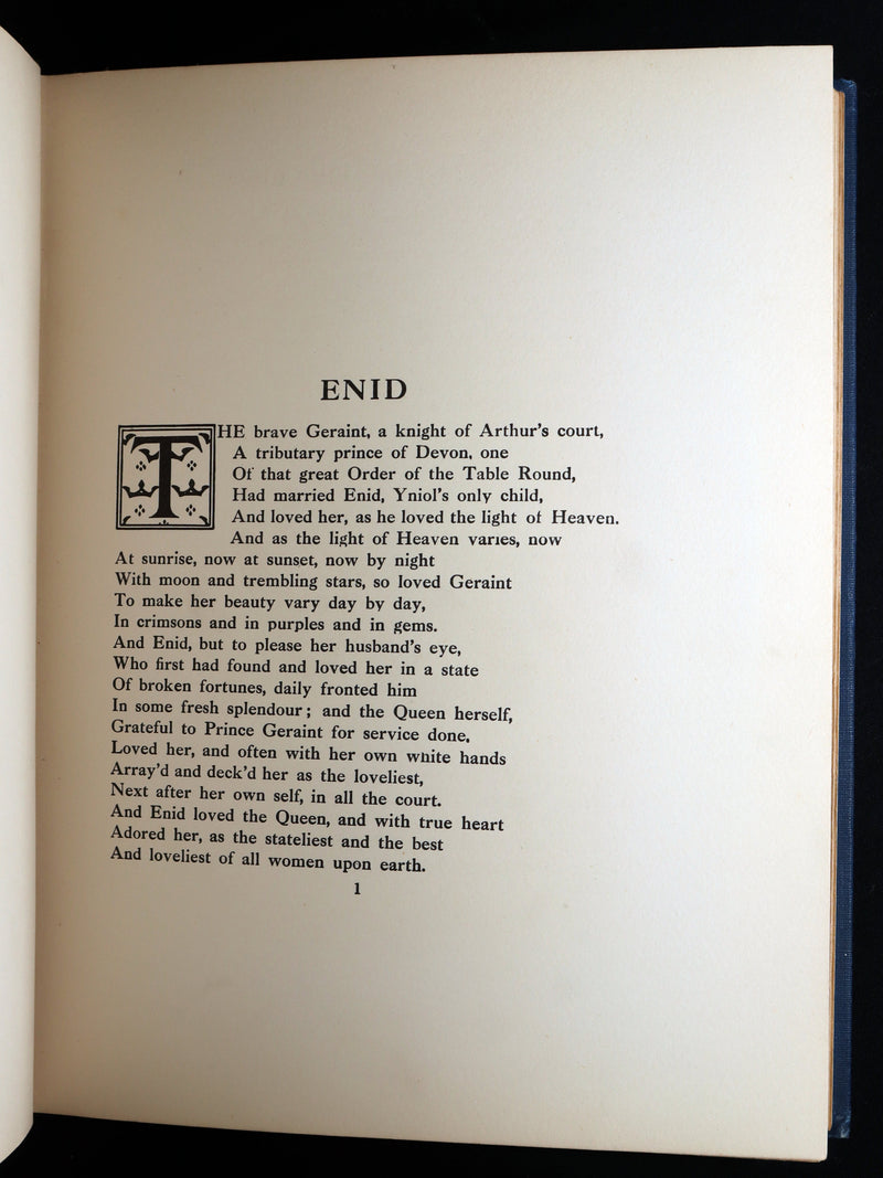 1911 Pre-Raphaelite Edition - Idylls of the King by Eleanor Fortescue Brickdale