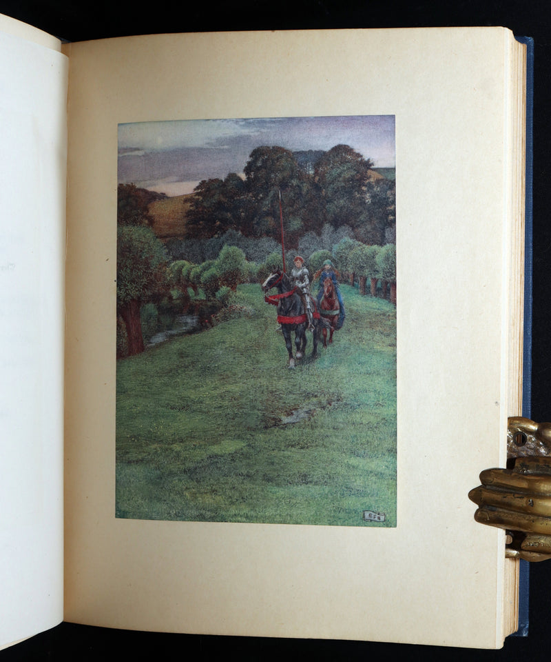 1911 Pre-Raphaelite Edition - Idylls of the King by Eleanor Fortescue Brickdale