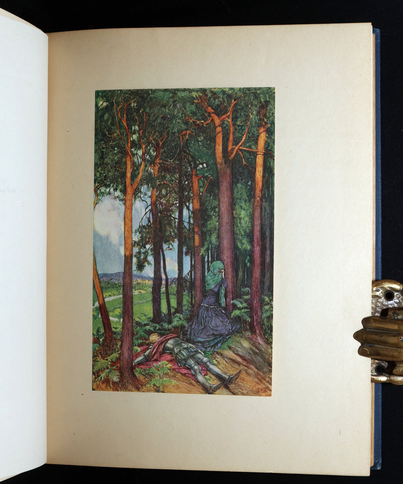 1911 Pre-Raphaelite Edition - Idylls of the King by Eleanor Fortescue Brickdale