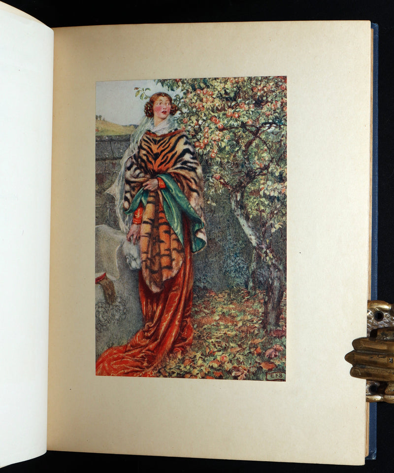 1911 Pre-Raphaelite Edition - Idylls of the King by Eleanor Fortescue Brickdale