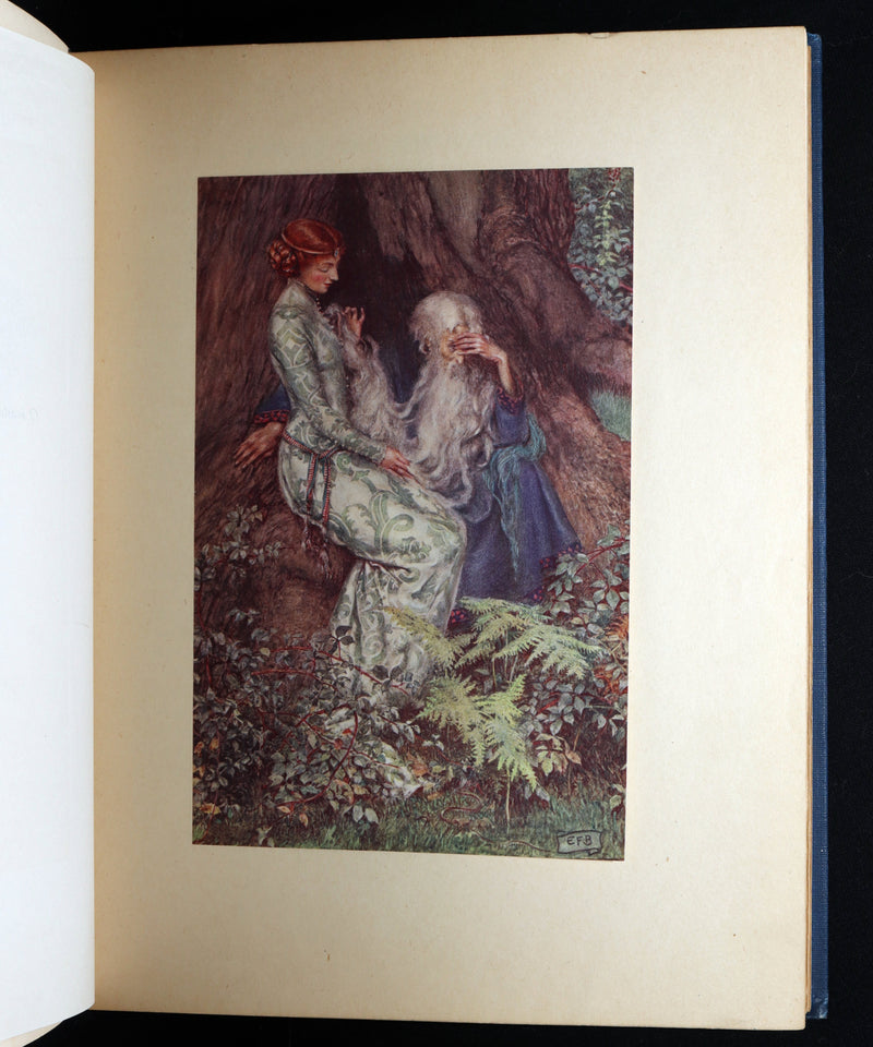 1911 Pre-Raphaelite Edition - Idylls of the King by Eleanor Fortescue Brickdale