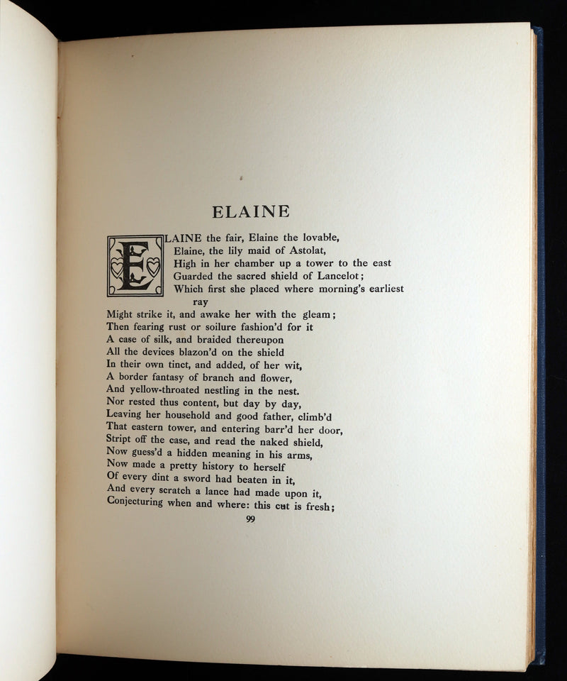 1911 Pre-Raphaelite Edition - Idylls of the King by Eleanor Fortescue Brickdale