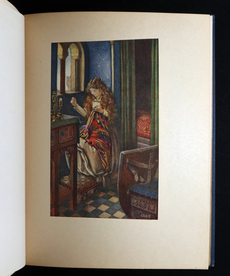 1911 Pre-Raphaelite Edition - Idylls of the King by Eleanor Fortescue Brickdale