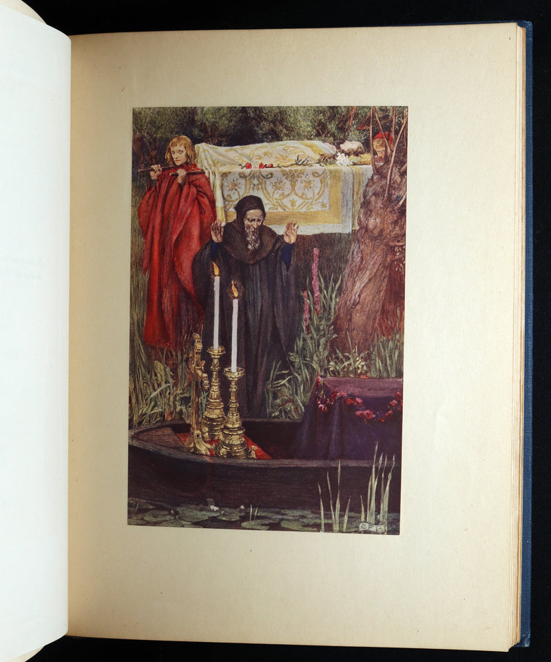 1911 Pre-Raphaelite Edition - Idylls of the King by Eleanor Fortescue Brickdale