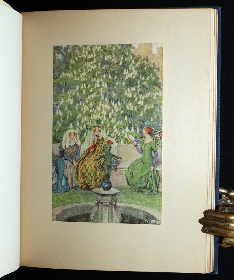 1911 Pre-Raphaelite Edition - Idylls of the King by Eleanor Fortescue Brickdale