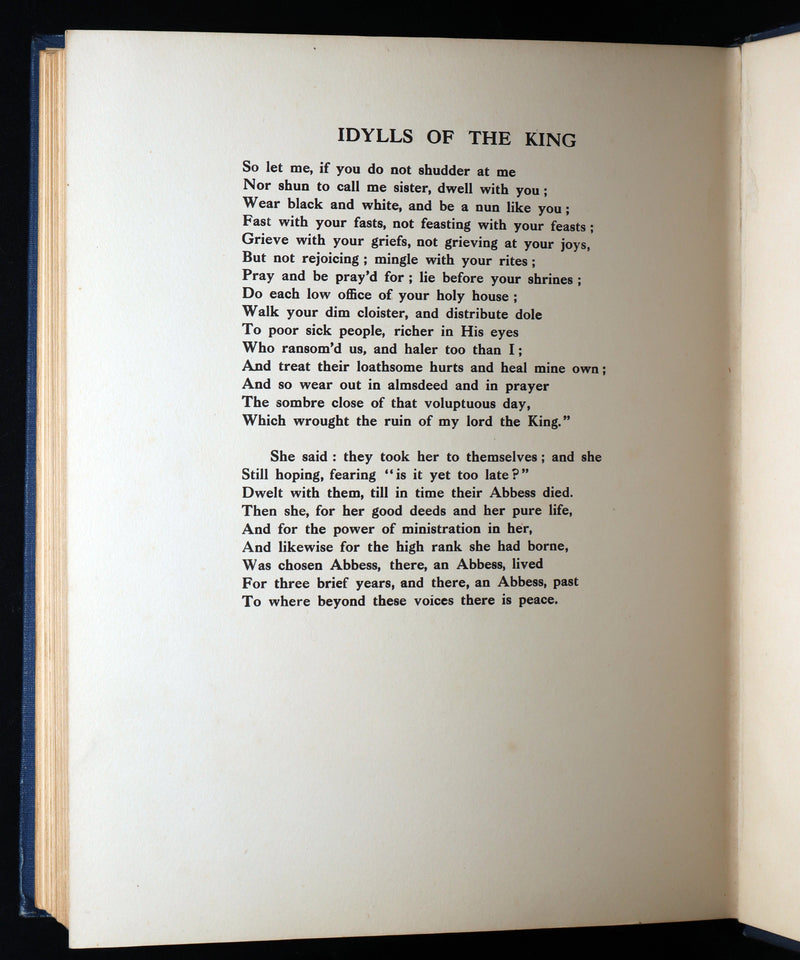 1911 Pre-Raphaelite Edition - Idylls of the King by Eleanor Fortescue Brickdale