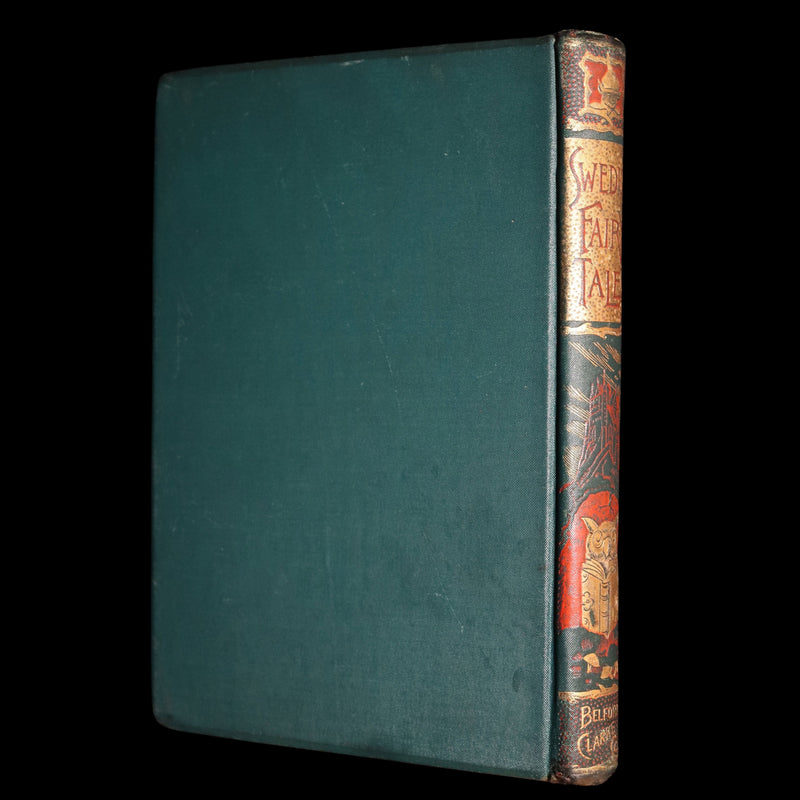 1890 Scarce Book - Swedish Fairy Tales by Herman Hofberg, Illustrated