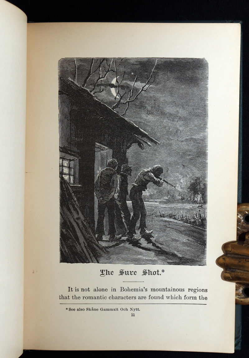 1890 Scarce Book - Swedish Fairy Tales by Herman Hofberg, Illustrated