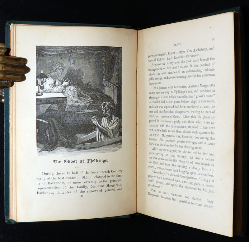 1890 Scarce Book - Swedish Fairy Tales by Herman Hofberg, Illustrated