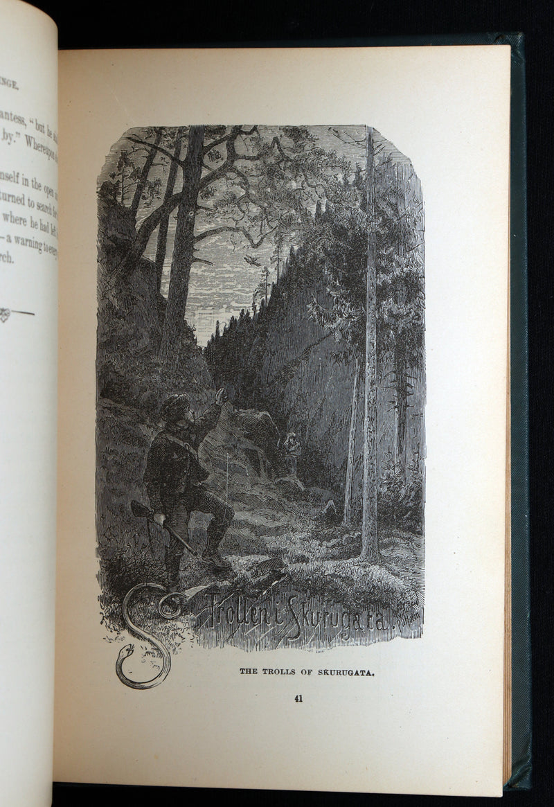 1890 Scarce Book - Swedish Fairy Tales by Herman Hofberg, Illustrated