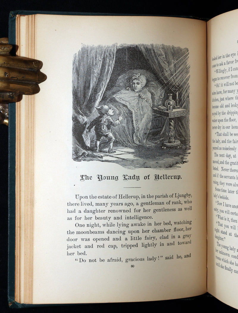 1890 Scarce Book - Swedish Fairy Tales by Herman Hofberg, Illustrated