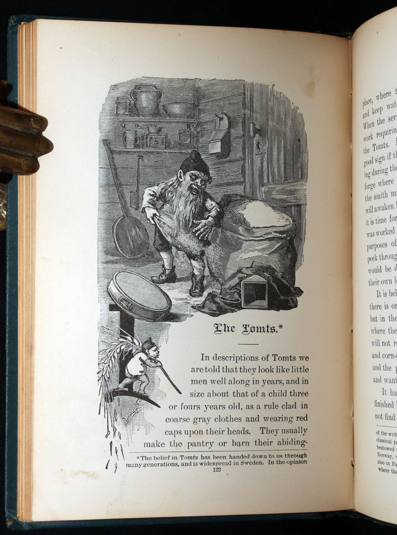 1890 Scarce Book - Swedish Fairy Tales by Herman Hofberg, Illustrated