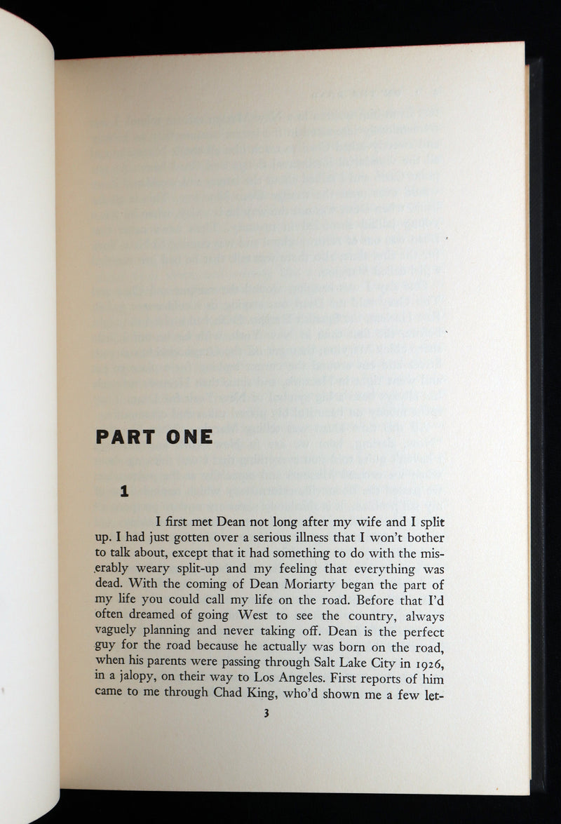 1957 Rare First Edition, 3rd Printing - On the Road by Jack Kerouac