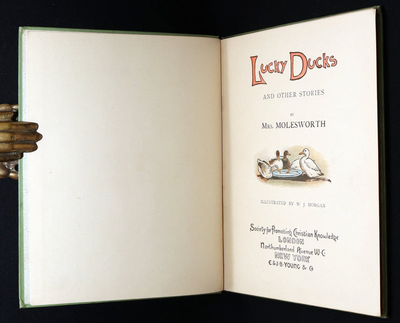 1890 Victorian Children’s Book – Lucky Ducks, Molesworth
