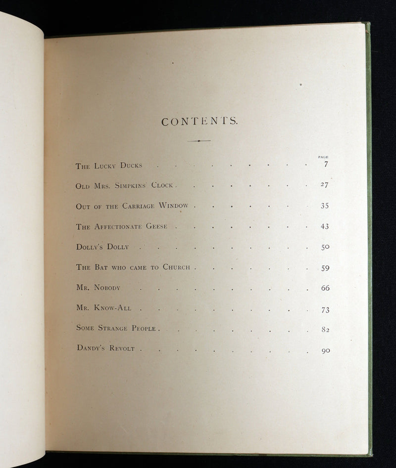 1890 Victorian Children’s Book – Lucky Ducks, Molesworth