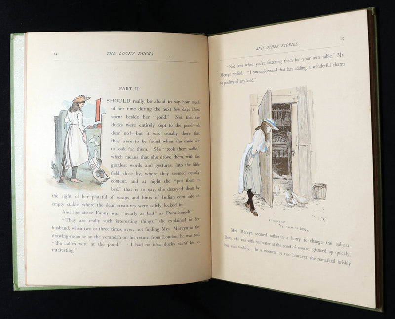 1890 Victorian Children’s Book – Lucky Ducks, Molesworth