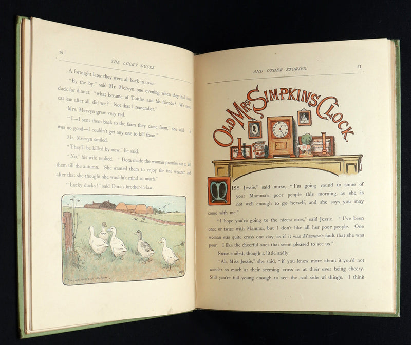 1890 Victorian Children’s Book – Lucky Ducks, Molesworth