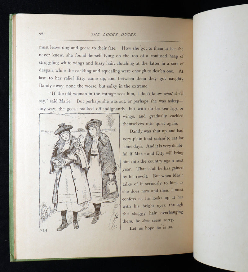 1890 Victorian Children’s Book – Lucky Ducks, Molesworth
