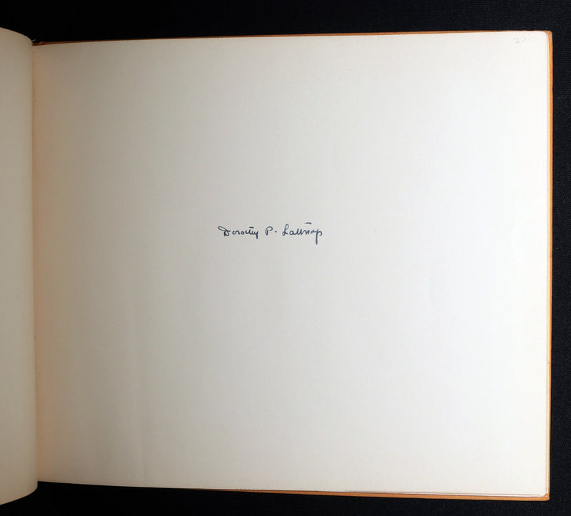 1937 The Fairy Circus – Signed Dorothy P. Lathrop, Scarce