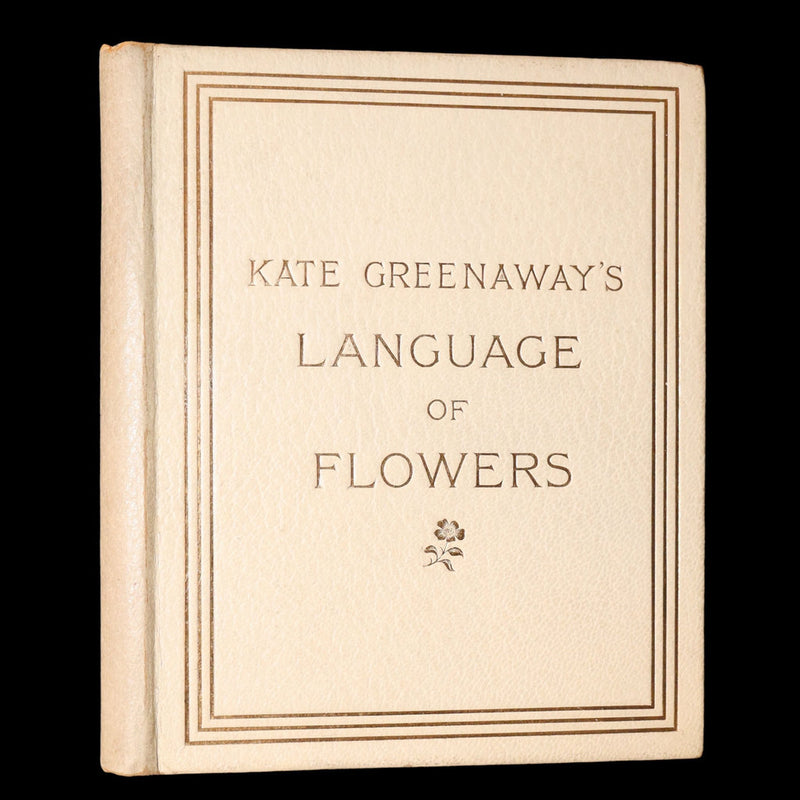 1884 Rare First Edition - Language of Flowers Illustrated by Kate Greenaway