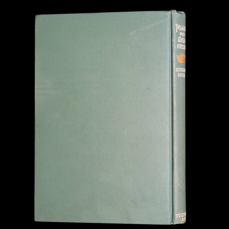1908 Rare Symbolist Theatre - Pelleas and Melisande by Maurice Maeterlinck