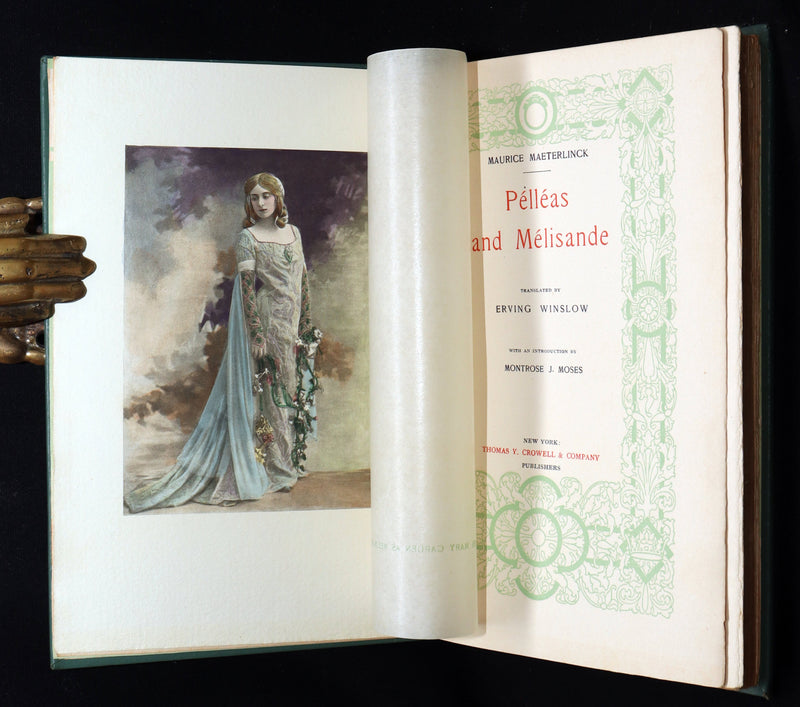 1908 Rare Symbolist Theatre - Pelleas and Melisande by Maurice Maeterlinck