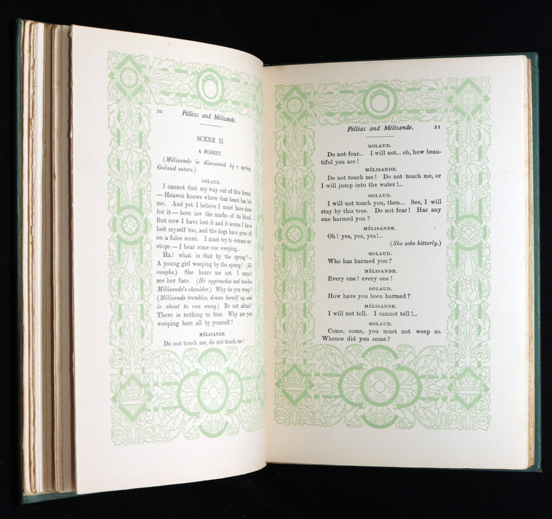 1908 Rare Symbolist Theatre - Pelleas and Melisande by Maurice Maeterlinck