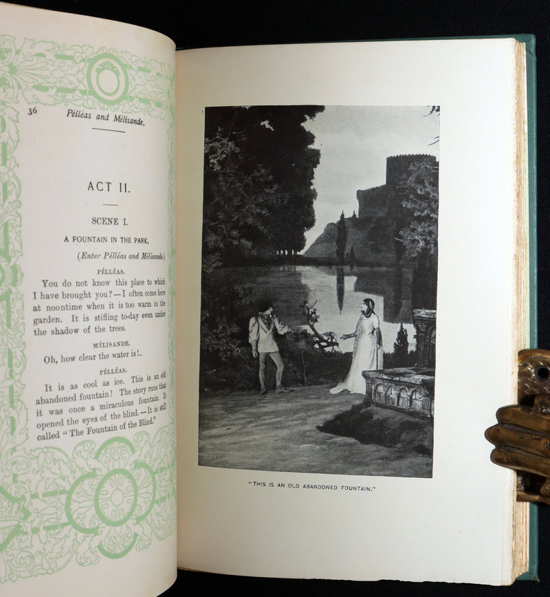1908 Rare Symbolist Theatre - Pelleas and Melisande by Maurice Maeterlinck