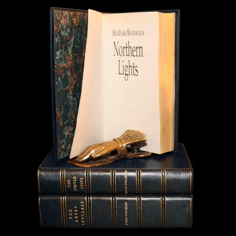 1995 First Editions Morocco Binding - Philip Pullman His Dark Materials Trilogy