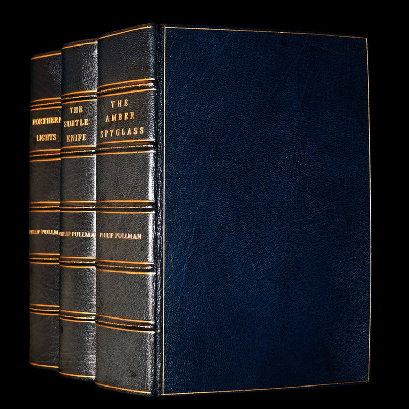 1995 First Editions Morocco Binding - Philip Pullman His Dark Materials Trilogy