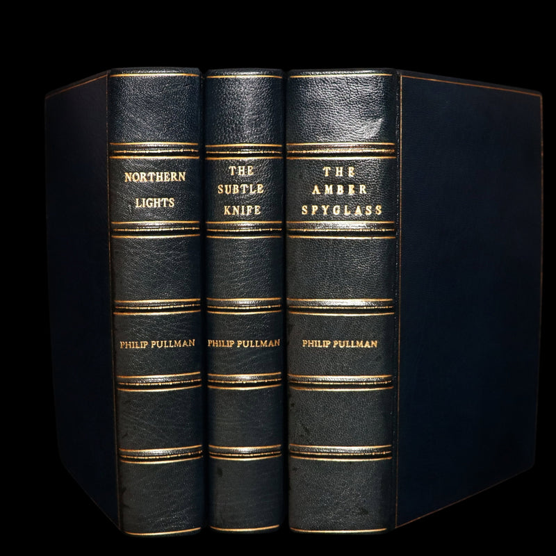 1995 First Editions Morocco Binding - Philip Pullman His Dark Materials Trilogy