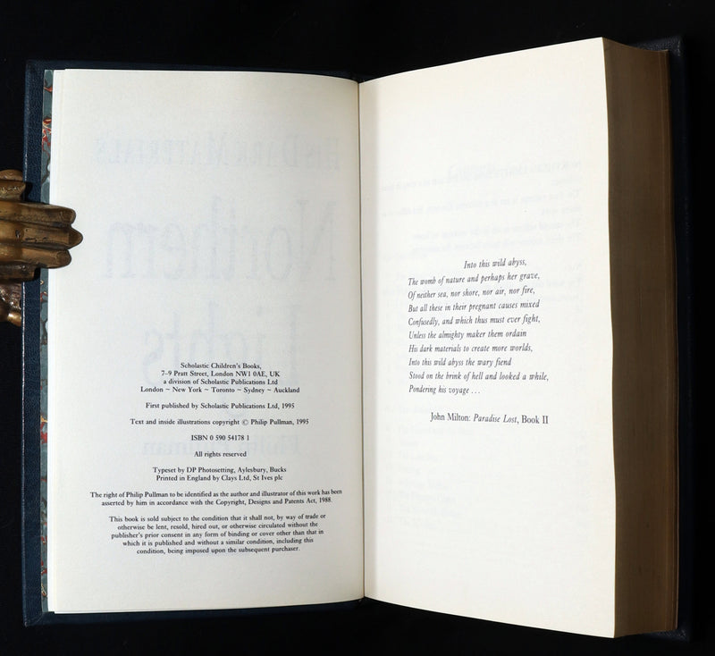 1995 First Editions Morocco Binding - Philip Pullman His Dark Materials Trilogy